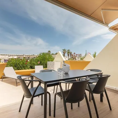 Catalina - Terrasse Xxl - Garage Prive - Clim - Heliopolis Village Naturiste * آجد